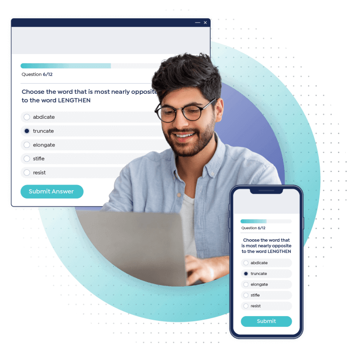 واجهة اختبار ستيب STEP التجريبي على المنصة